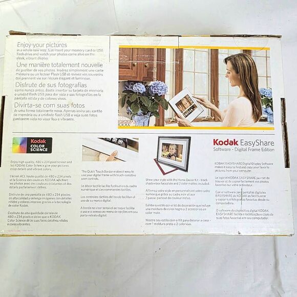 Kodak EasyShare P720 7” Digital Picture Frame Kit - Picture 5 of 5